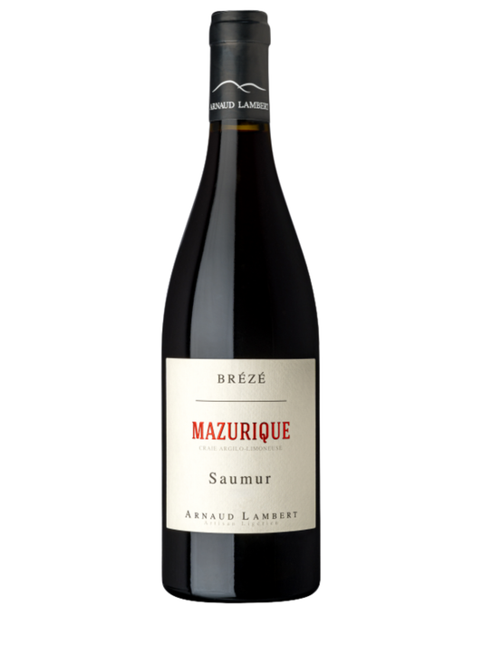 Arnaud Lambert Brézé AOC Saumur Rouge Clos Mazurique 2021/2022